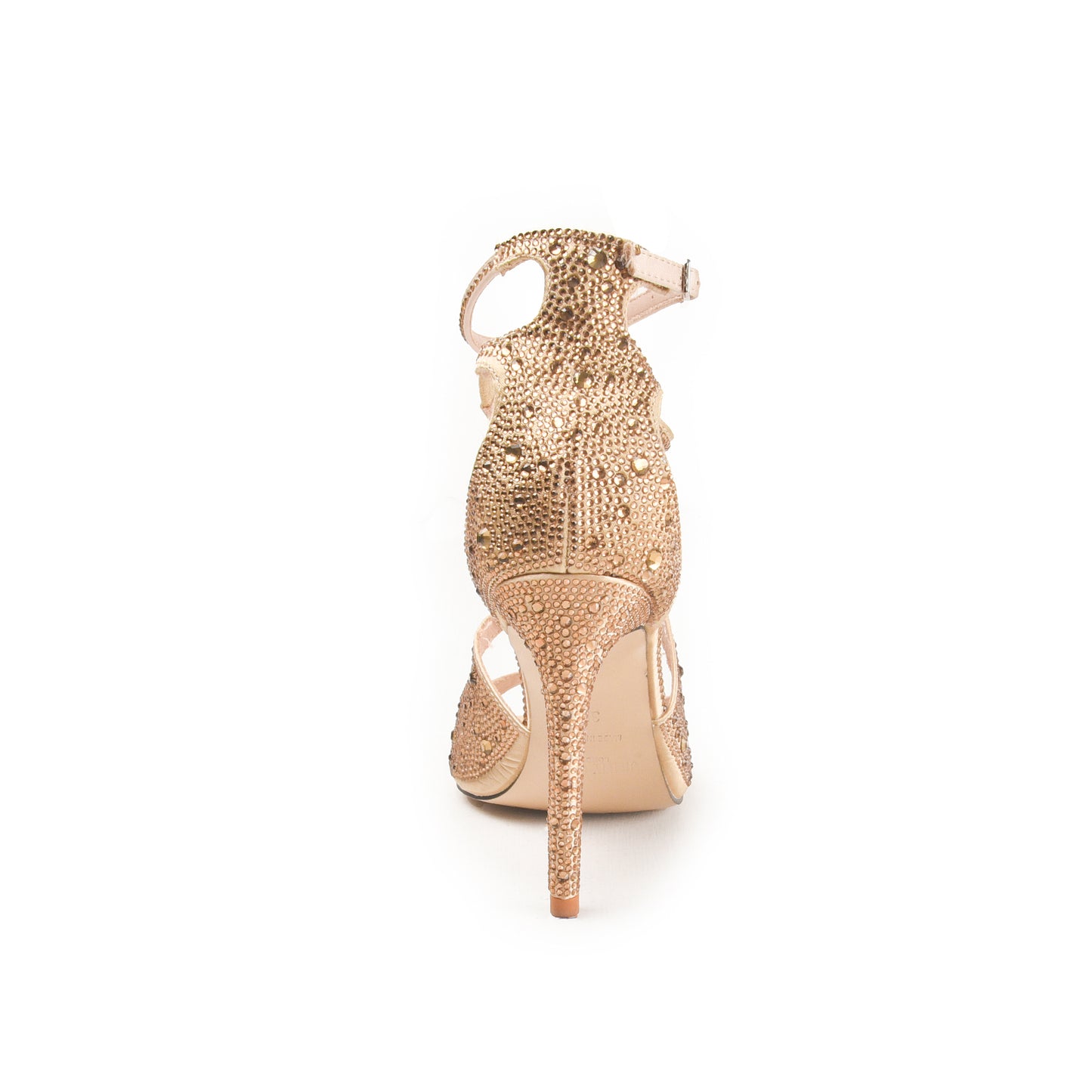 Gold Strappy Party Heels | 298G-X Dolcis