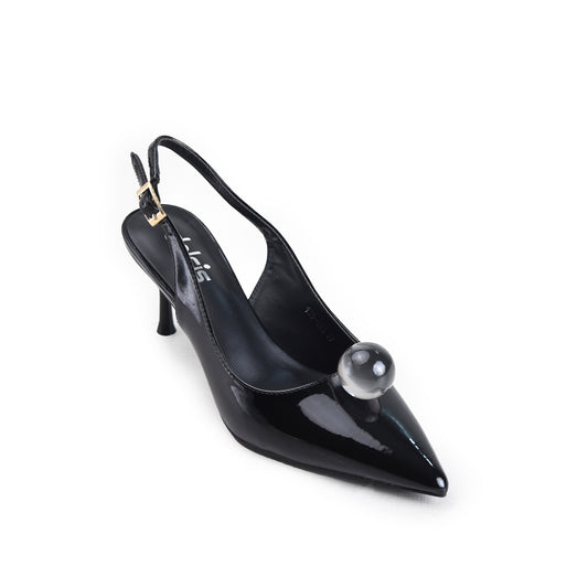 Sparkling Nude Embellished Heels | 434P-C