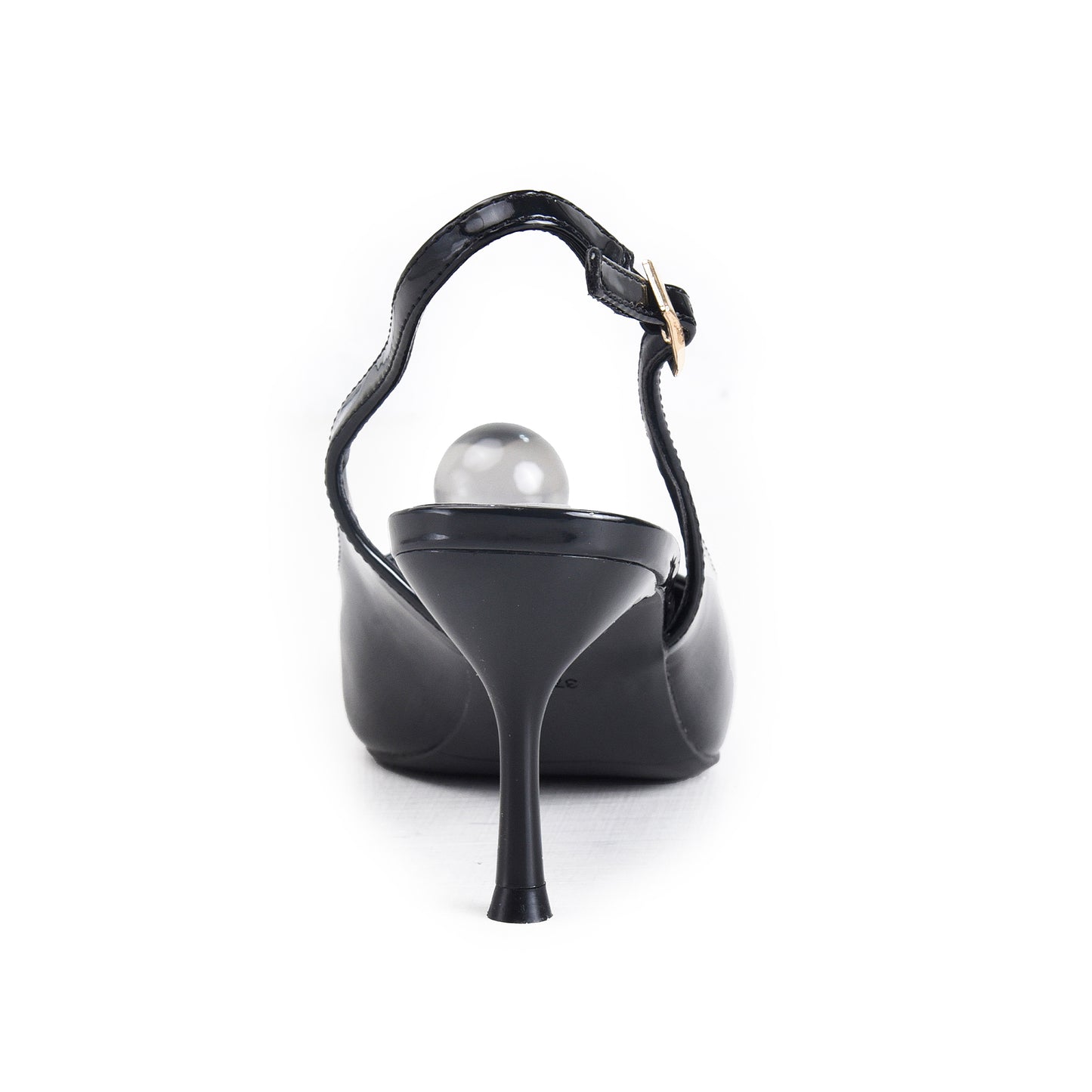 Sparkling Nude Embellished Heels | 434P-C