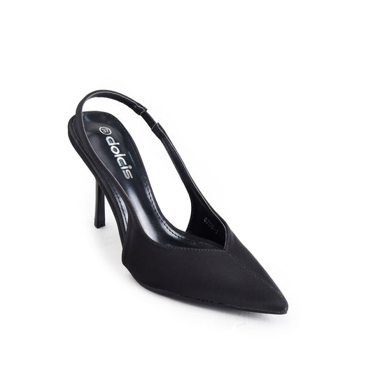 Sparkling Nude Embellished Heels | 430P-C