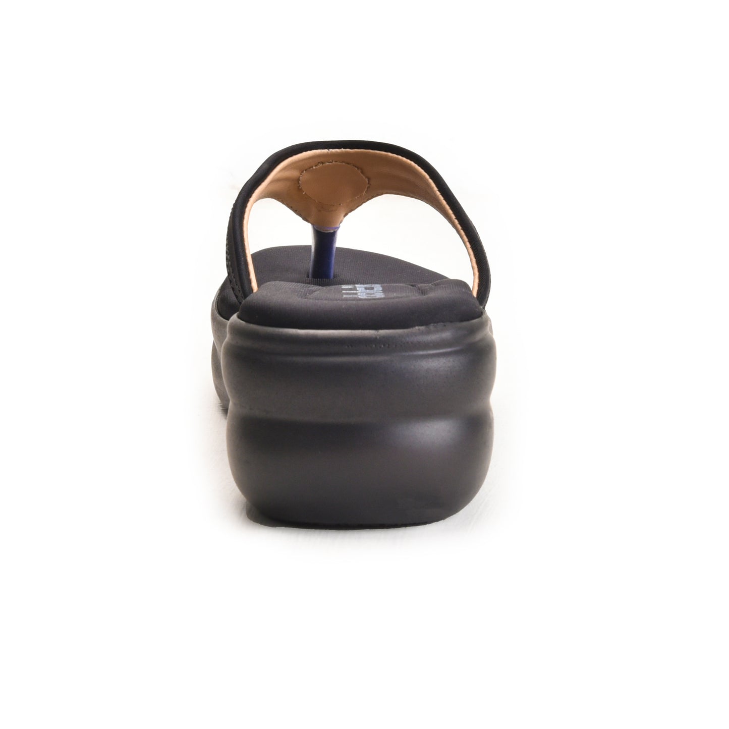 Black Comfort Slip-On Flip Flops | 780R-C Dolcis