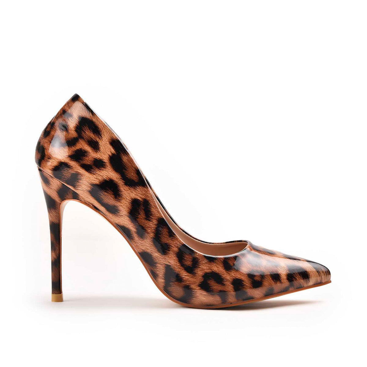 Chic Leopard Print Stiletto Heels 473M BT Dolcis Dolcis Women s Shoes Bags Clutches