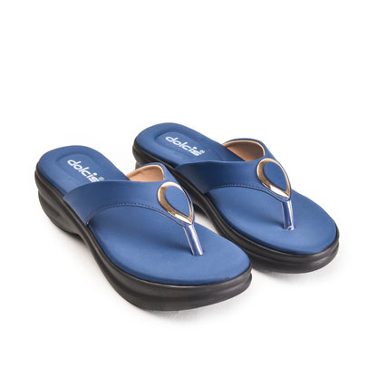 Blue Comfort Slip-On Flip Flops | 779R-Q Dolcis