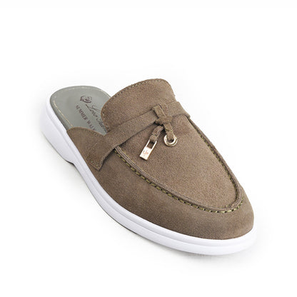 Classic Brown Suede Loafers| 20045C-K