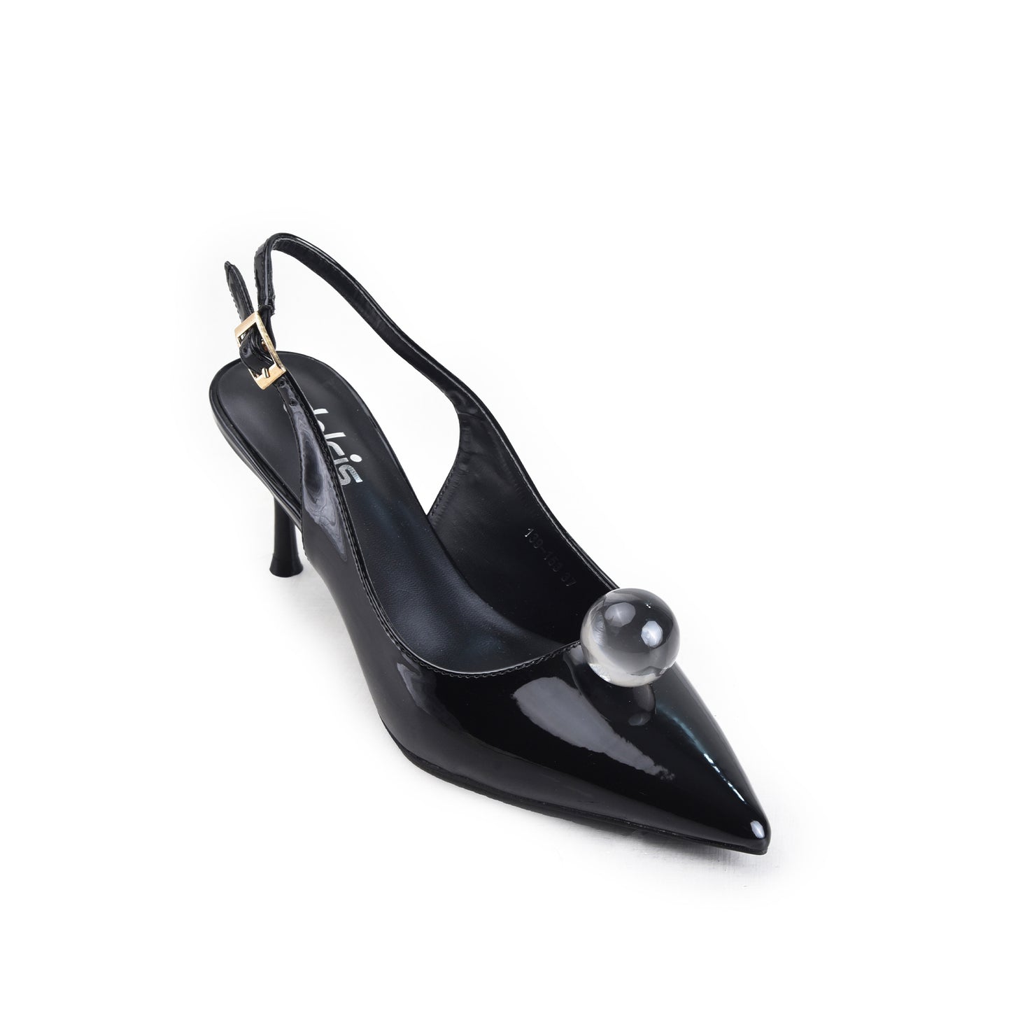 Sparkling Nude Embellished Heels | 434P-C