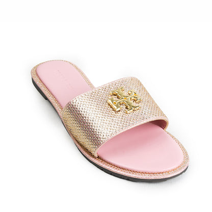 Pink Soft Comfort Slip Flats | 503N-P