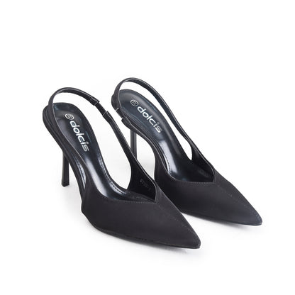 Sparkling Nude Embellished Heels | 430P-C