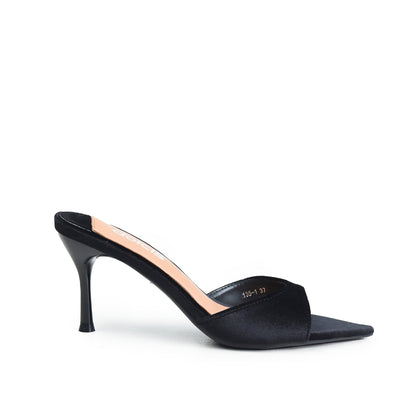 Black Crystal  Party Heels | 508N-C