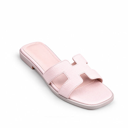 Pink Soft Comfort Slip Flats | 502N-P