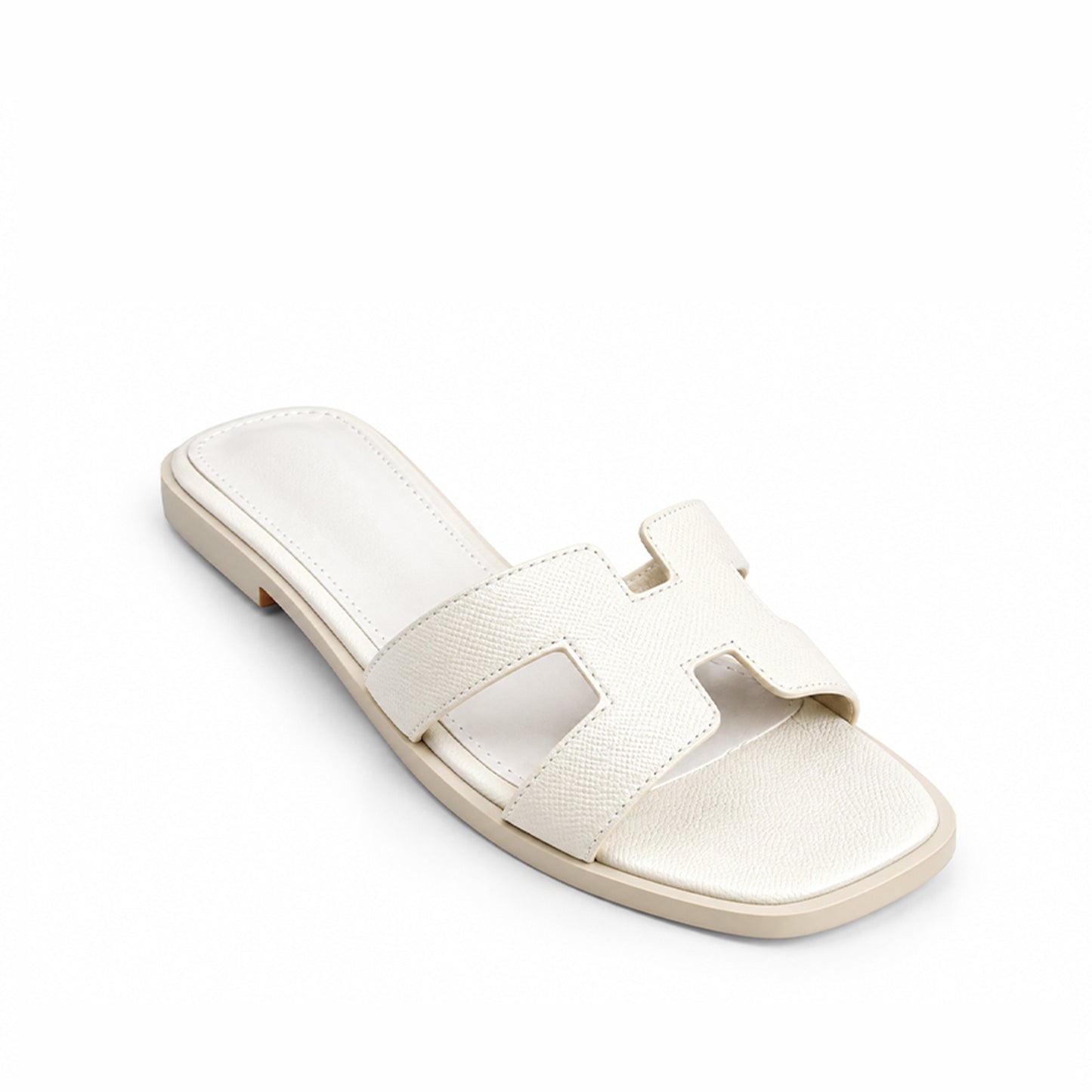 Beige Soft Comfort Slip Flats | 502N-F