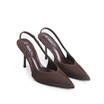 Sparkling Nude Embellished Heels | 430P-B