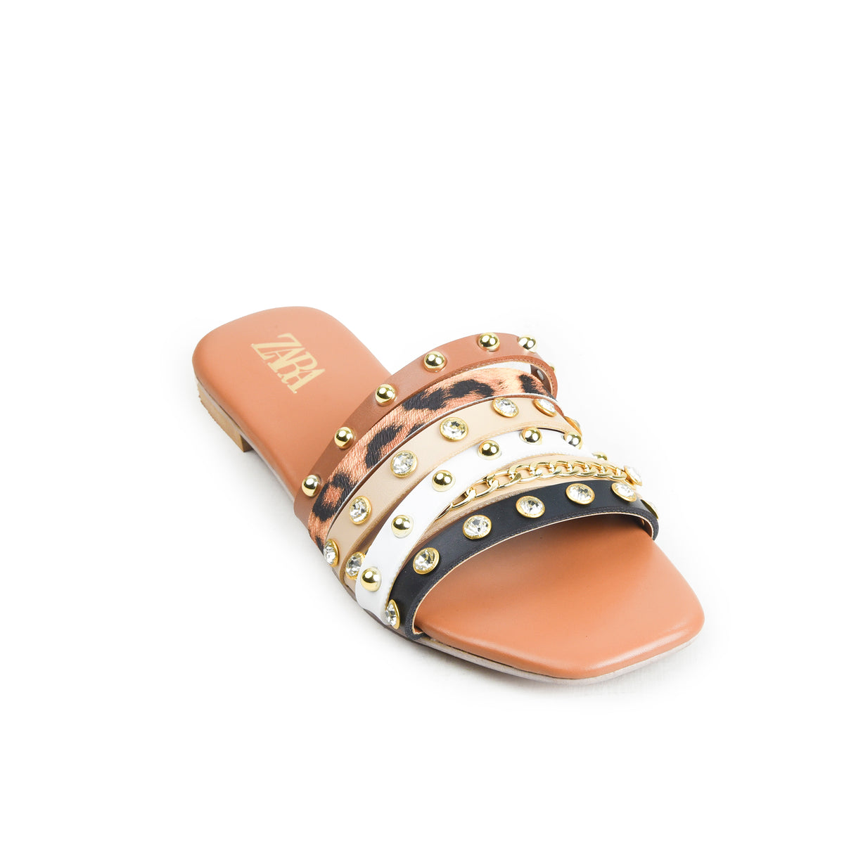 Brown Everyday Slip-On Flats | 571M-B