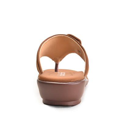 Brown Slip-On Comfort Flats | 763R-B Dolcis