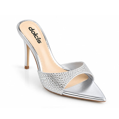 Silver Crystal  Party-Heels | 511N-S