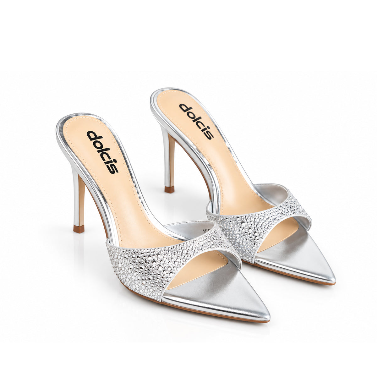 Silver Crystal  Party-Heels | 511N-S