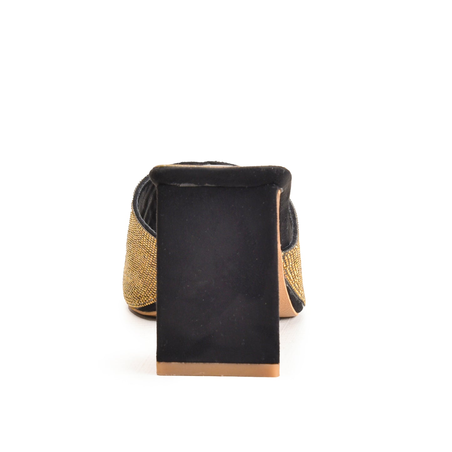 Black Gold Block Heels | 511M-C Dolcis