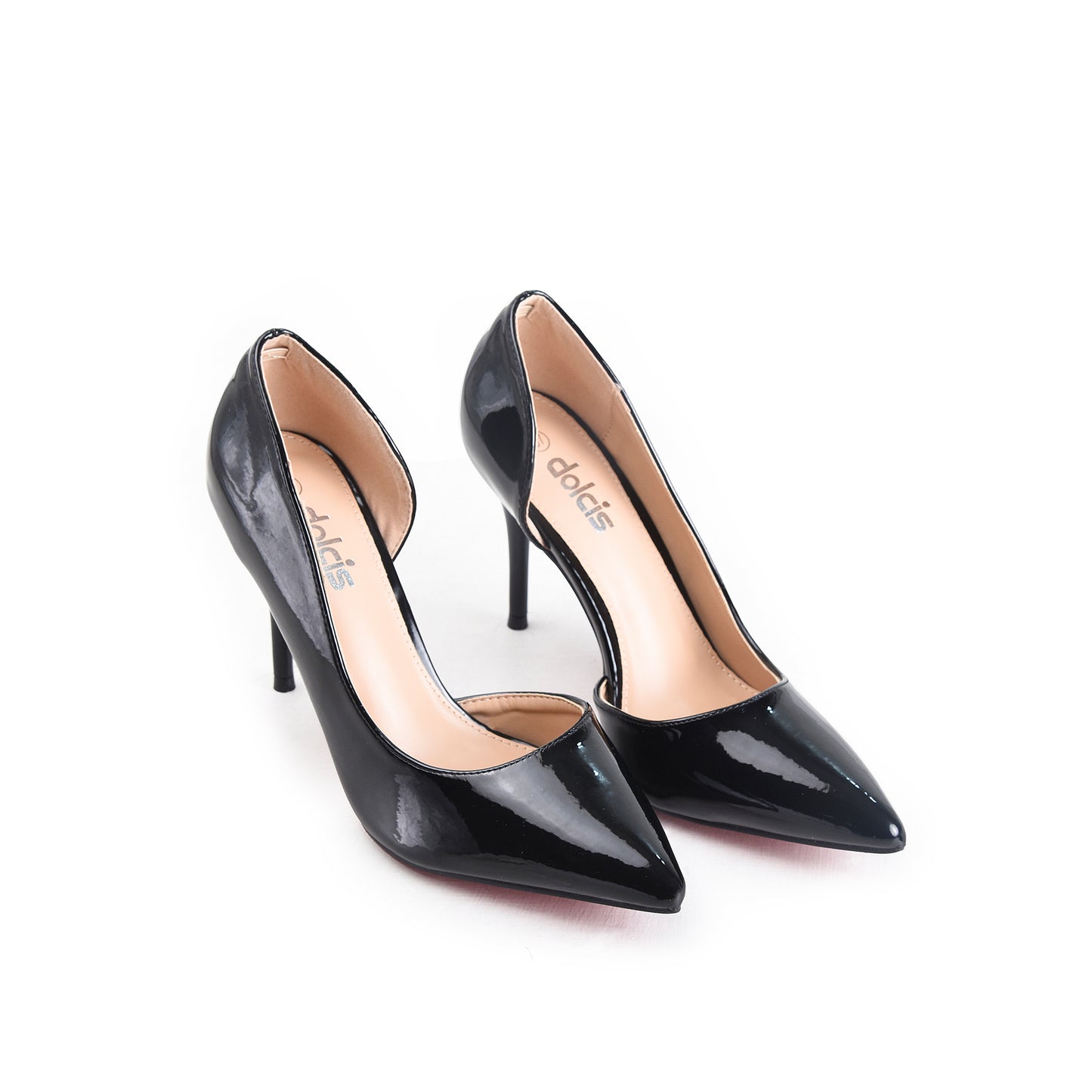 Black Embellished Heels | 442L-C Dolcis