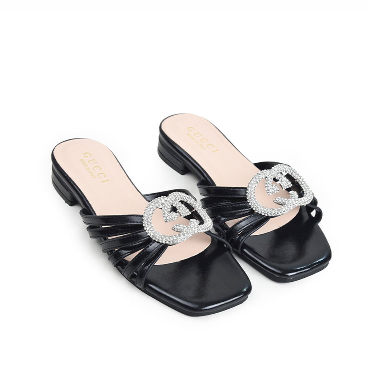 Black Everyday Comfort Flats | 504N-C