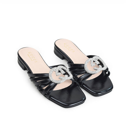 Black Everyday Comfort Flats | 504N-C