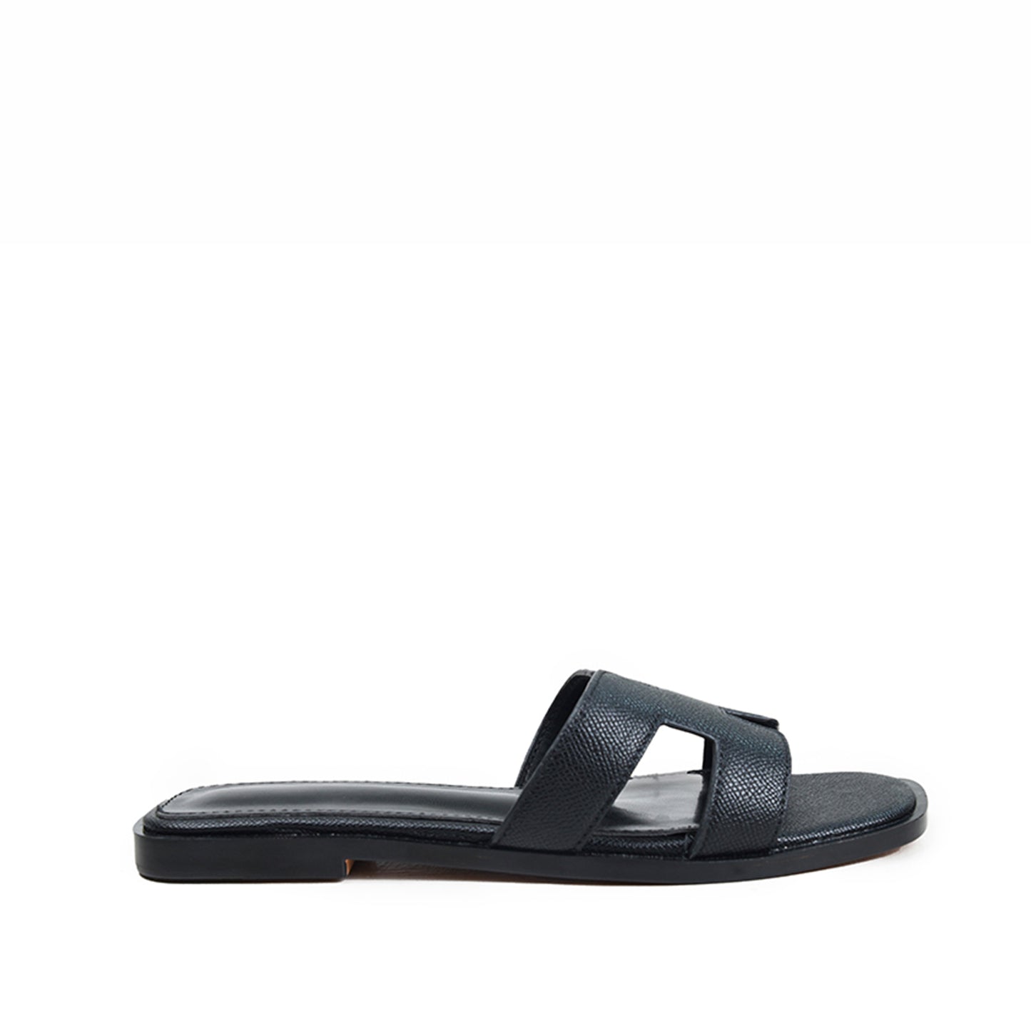 Black Soft Comfort Slip Flats | 502N-C