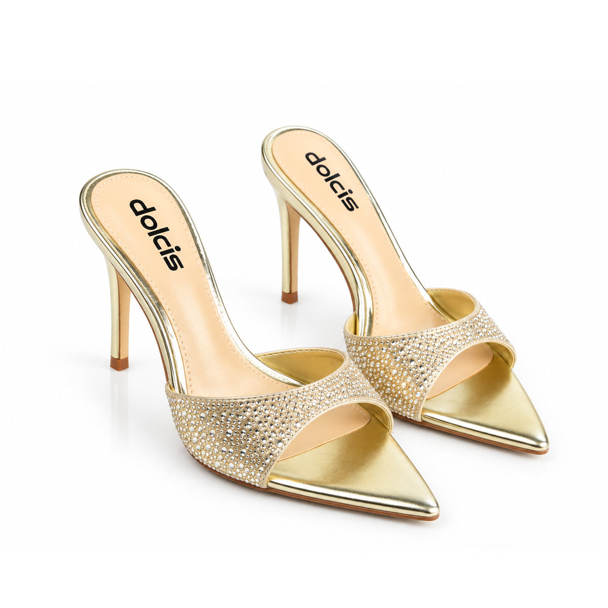 Golden Crystal  Party-Heels | 511N-X