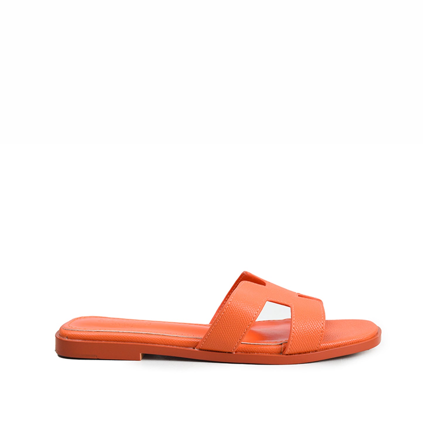 Orange Soft Comfort Slip Flats | 502N-O
