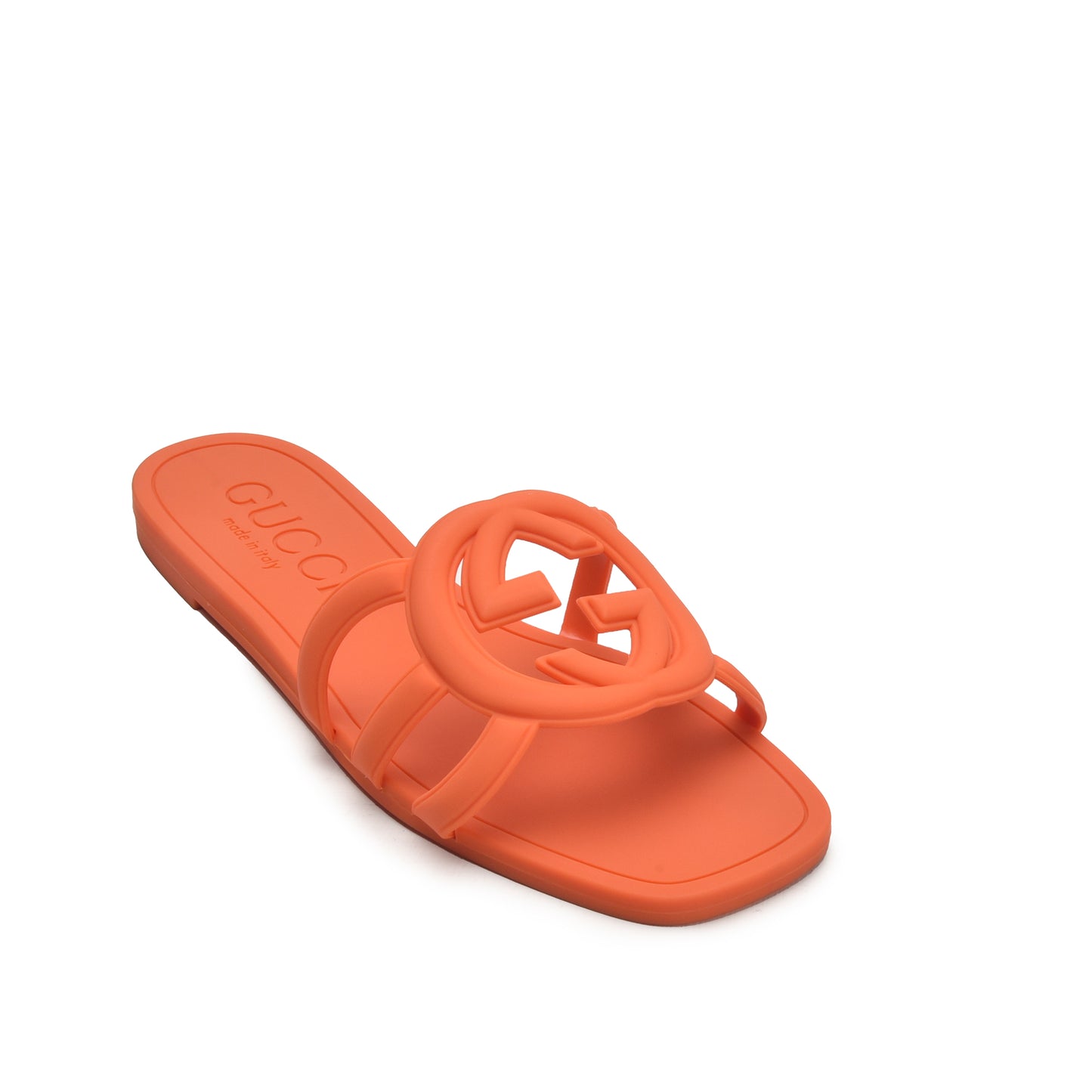 Orange Cut-Out Slip-On Flats | 567L-O
