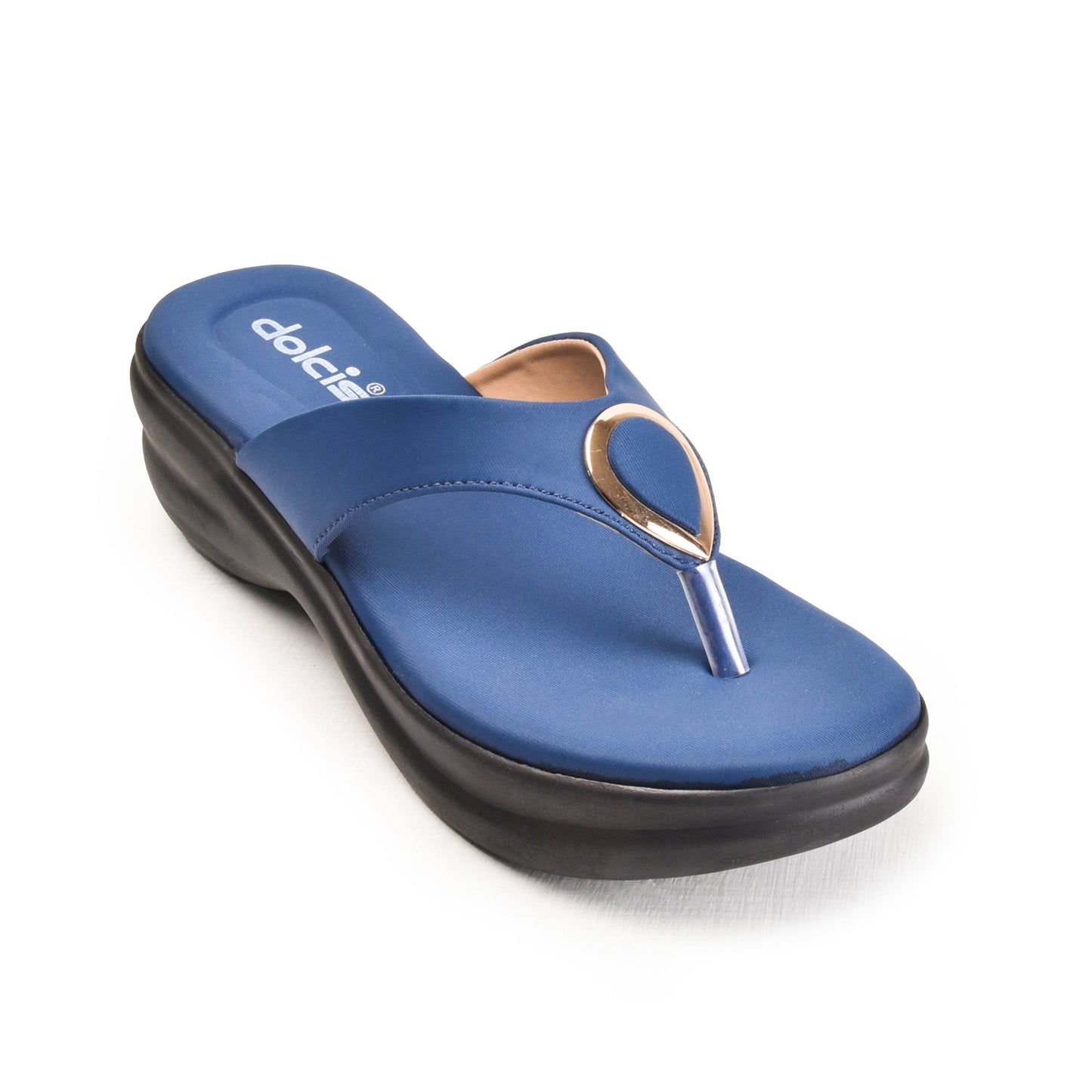 Blue Comfort Slip-On Flip Flops | 779R-Q Dolcis