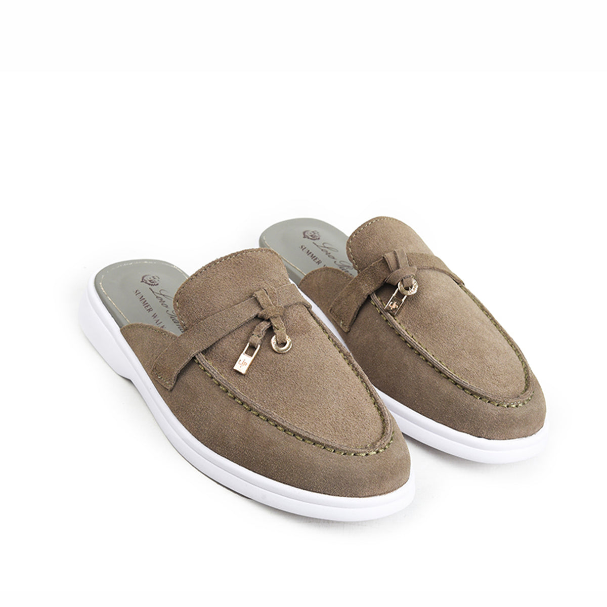 Classic Brown Suede Loafers| 20045C-K