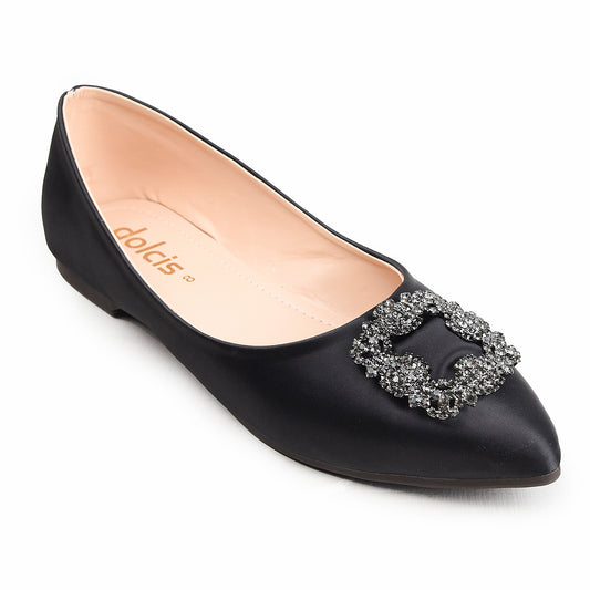 Classic Women’s Pointed-Toe Flat Pump |405P-C