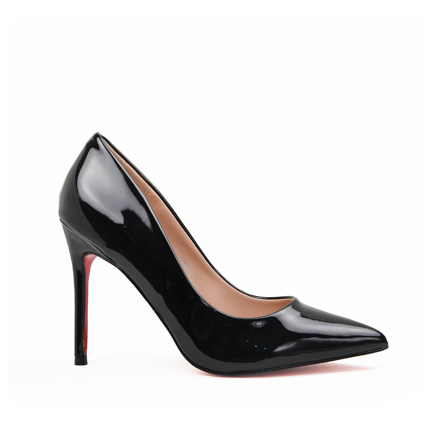 Classic Black Patent Leather Stilettos | 443L-C