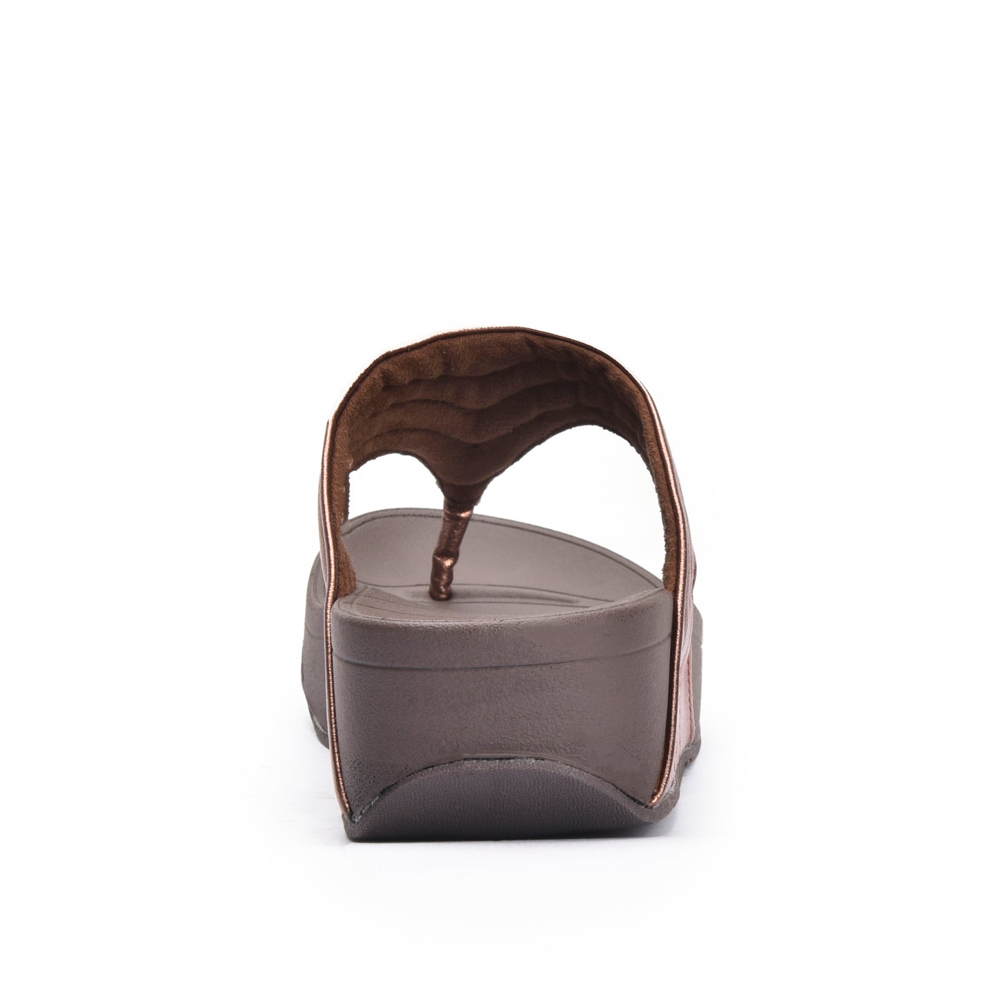 Trendy Bronze Metallic Flip-Flops | 750R-BX